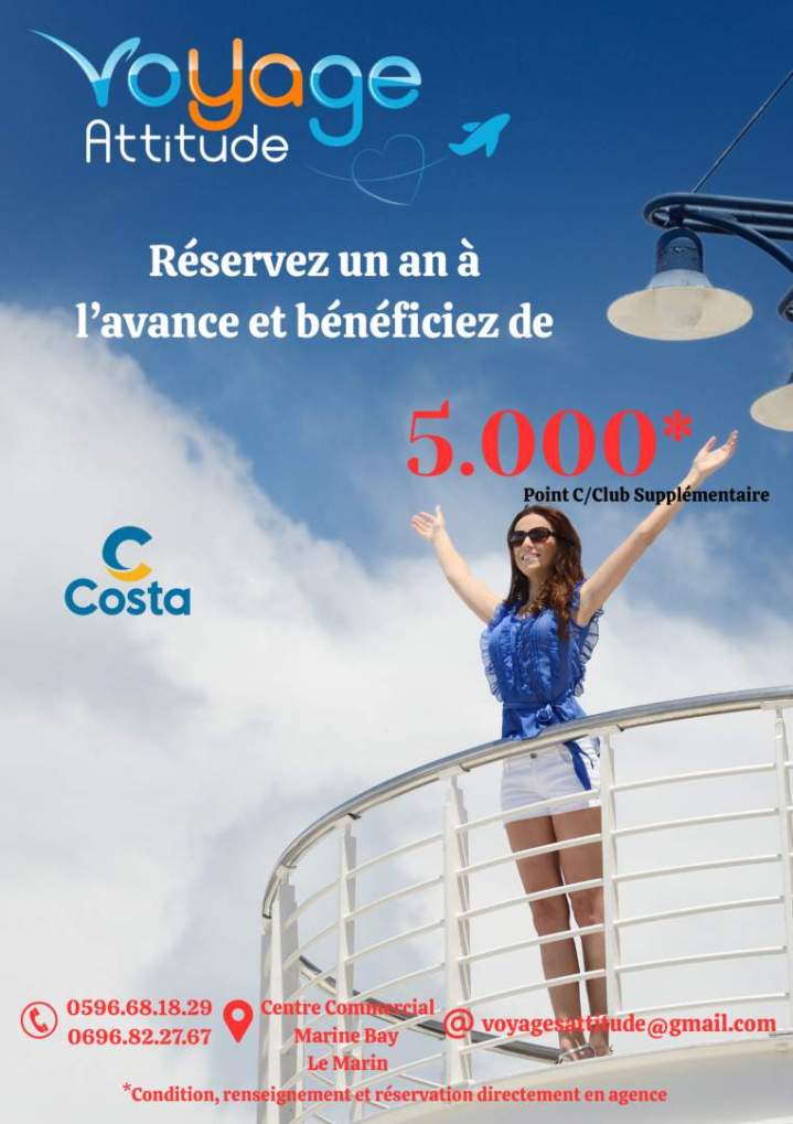 Affiche publicitaire Martinique