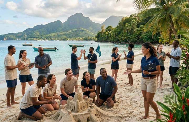 Voyage de groupe entreprise Martinique