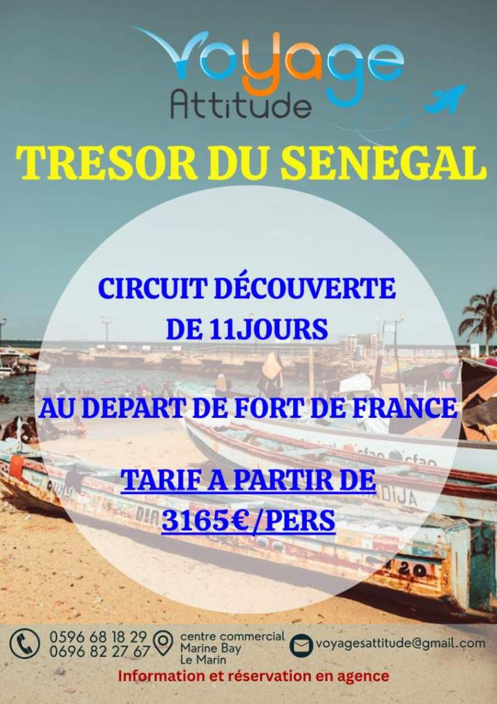 Offre pour un circuit découverte Martinique 